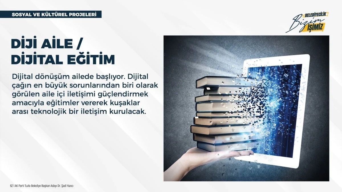 Tuzla Belediye Başkanı Şadi Yazıcı 2024-2029 vaatlerini duyurdu! İşte yeni dönem için dikkat çeken 550 proje... 59
