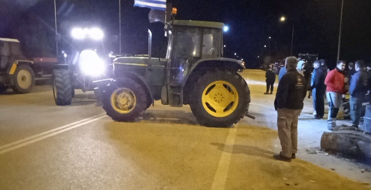 Türkiye sınırında Yunan çiftçilerden protesto 5