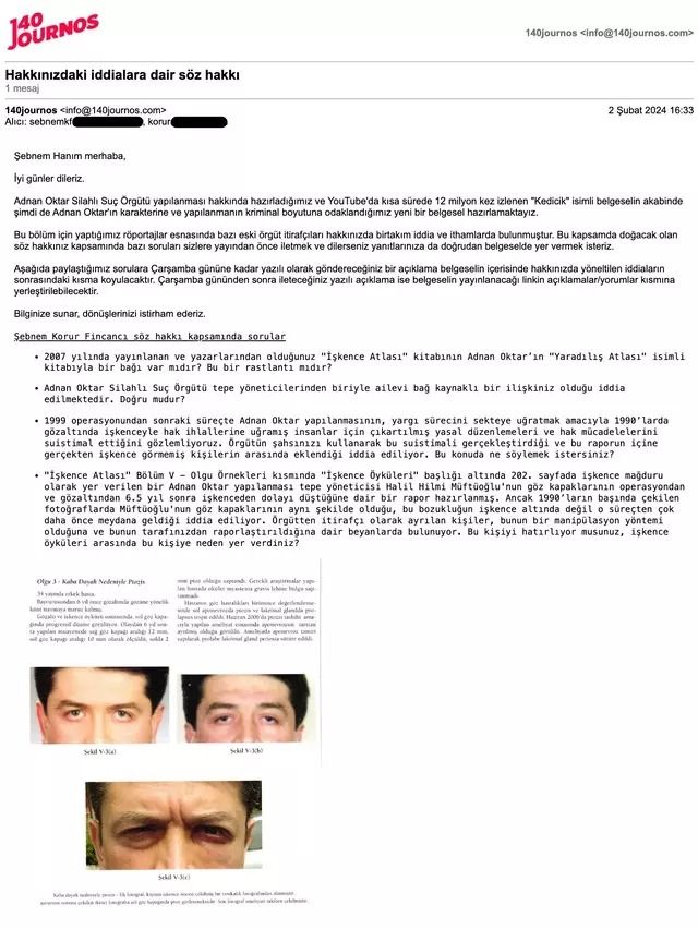 Adnan Oktar Örgütü'nü yargıda aklamaya yönelik faaliyetlerin içinden Şebnem Korur Fincancı çıktı! 140journos belgeselinde sahte işkence raporu skandalı! 11