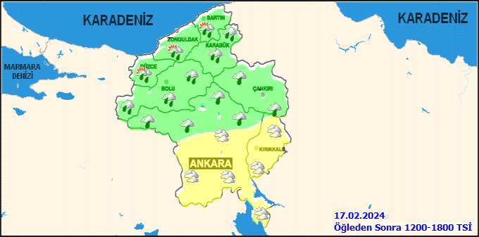 Meteorolojiden Ankara için sağanak yağış uyarısı! 3
