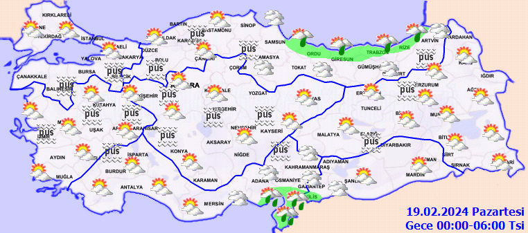 Meteoroloji'den sağanak ve çığ tehlikesi uyarısı! Bu illerde yaşayanlar dikkat! İşte 18 Şubat Pazar hava durumu raporu... 7