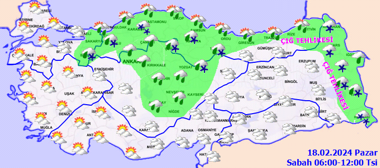 Meteoroloji'den sağanak ve çığ tehlikesi uyarısı! Bu illerde yaşayanlar dikkat! İşte 18 Şubat Pazar hava durumu raporu... 4