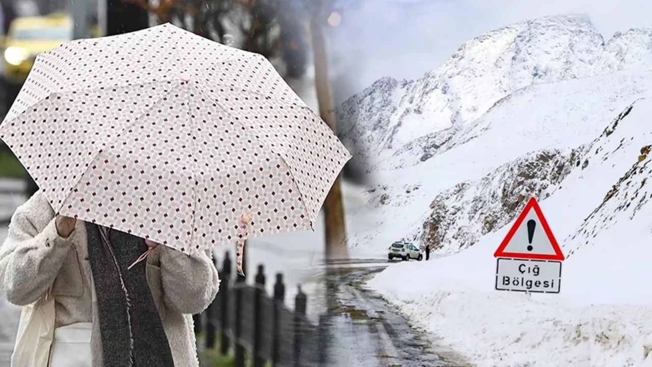 Meteoroloji'den sağanak ve çığ tehlikesi uyarısı! Bu illerde yaşayanlar dikkat! İşte 18 Şubat Pazar hava durumu raporu... 1