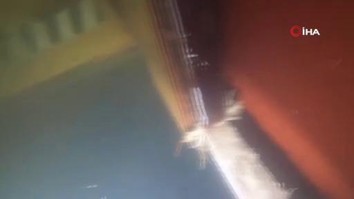 Batık gemiye dalış yapıldı mürettebat kamaraları görüntülendi 4