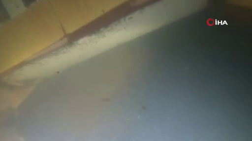 Batık gemiye dalış yapıldı mürettebat kamaraları görüntülendi 5