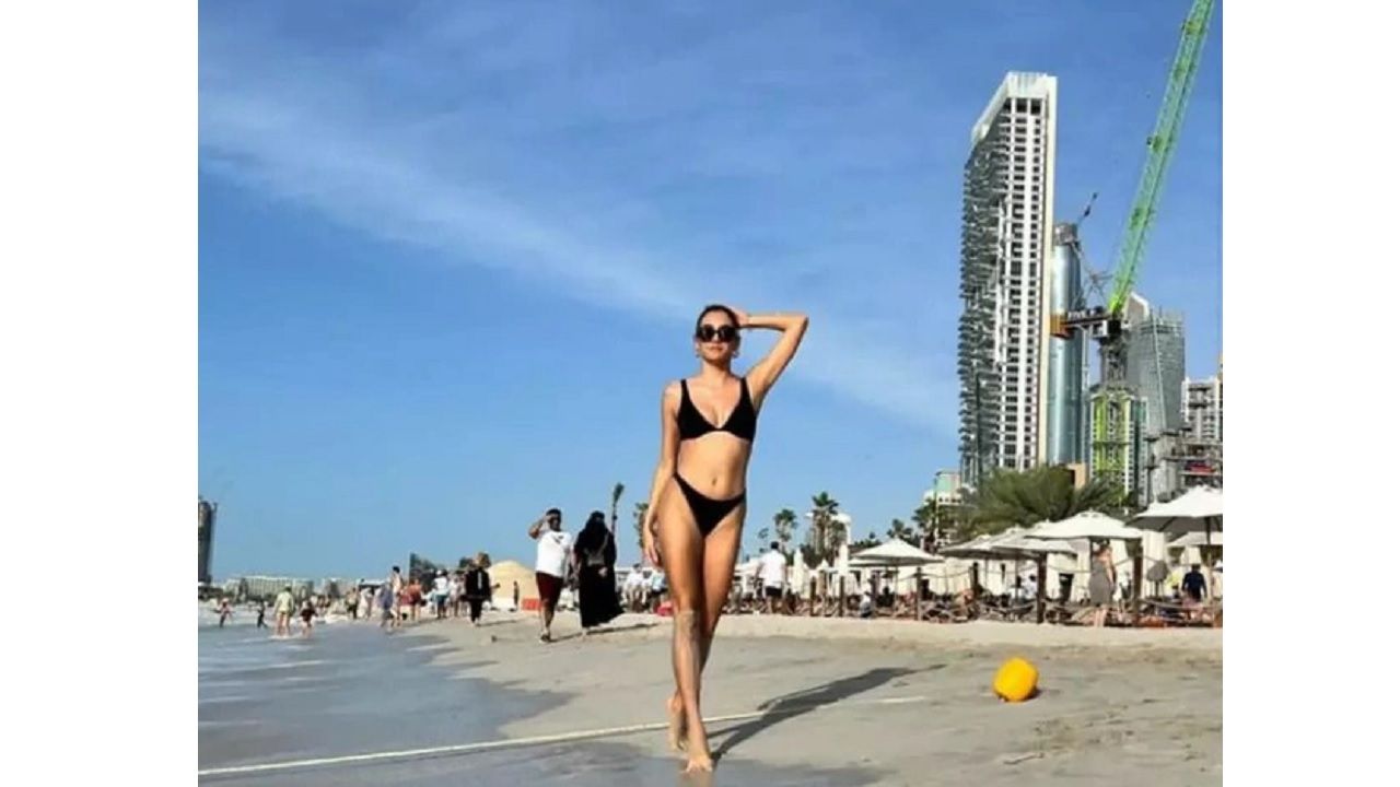Teşkilat dizisinin Neslihan'ı Aybüke Pusat Dubai tatilinde! Güzelliği baş döndürdü... 1