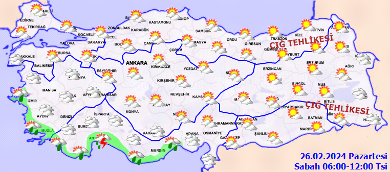 Meteorolojiden 2 il için kuvvetli yağış uyarısı! 2