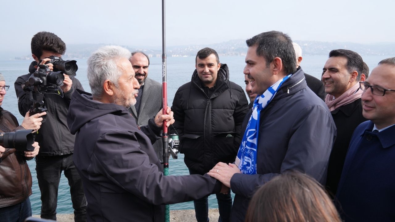 Murat Kurum Sarıyer'de o detaya dikkat çekti: İBB denizi bile kuruttu! 5