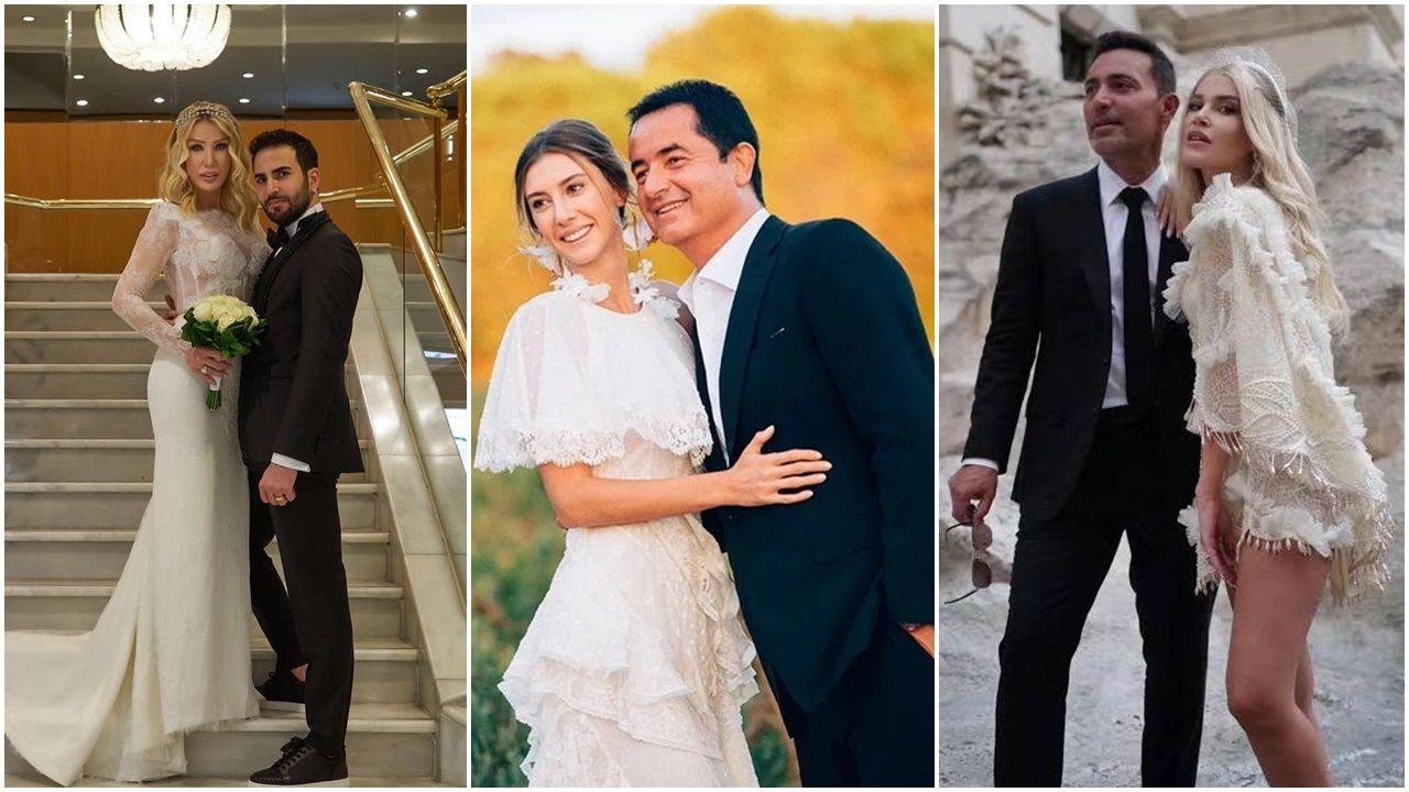 Ünlüler ve eşleri! İşte Seda Sayan, Acun Ilıcalı, Mustafa Sandal, Kıvanç Tatlıtuğ gibi ünlü isimlerin yaptıkları evlilikler ve eşleri... 1