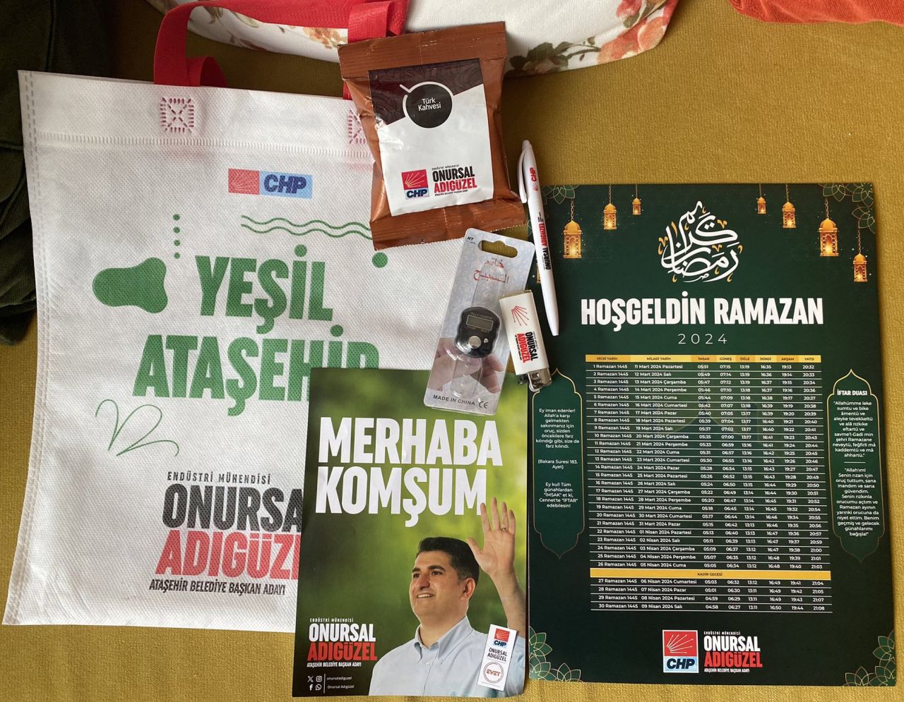 CHP, İstanbul'da seçim kampanyası için seccadeden sonra zikirmatik dağıtmaya başladı! 3