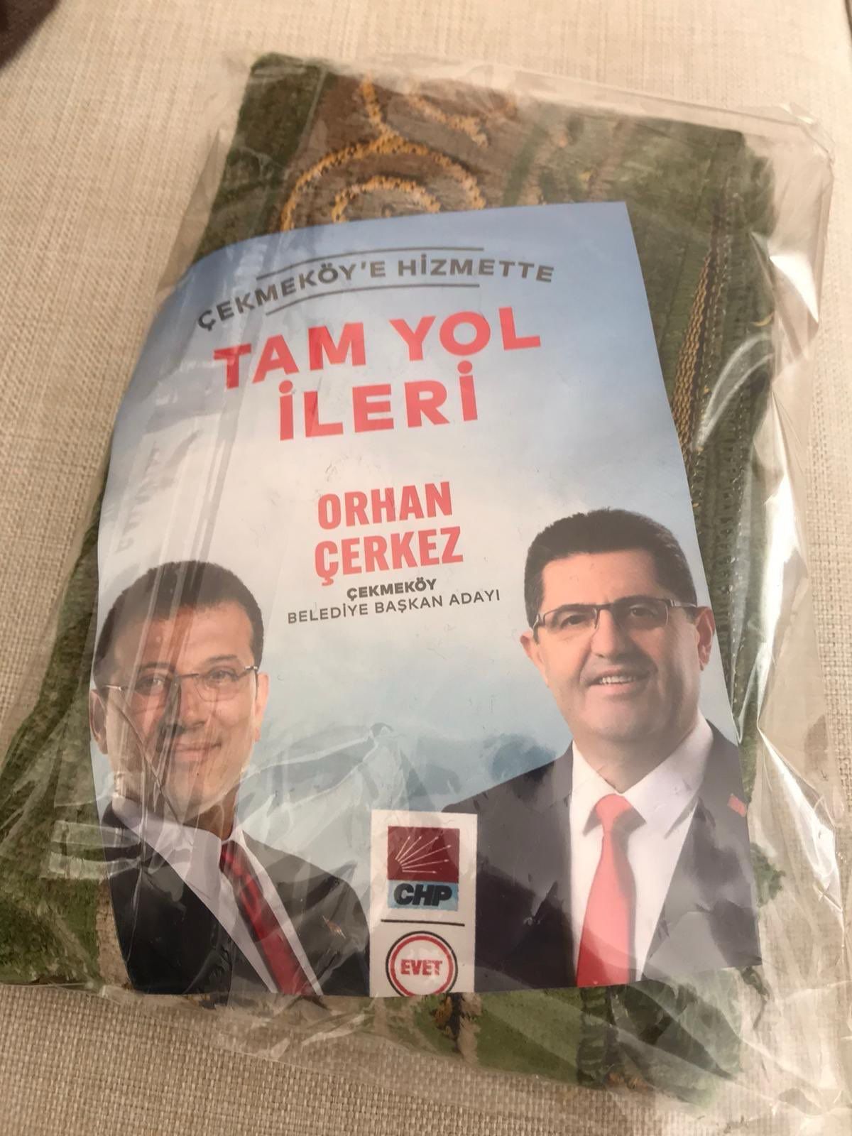 CHP, İstanbul'da seçim kampanyası için seccadeden sonra zikirmatik dağıtmaya başladı! 2