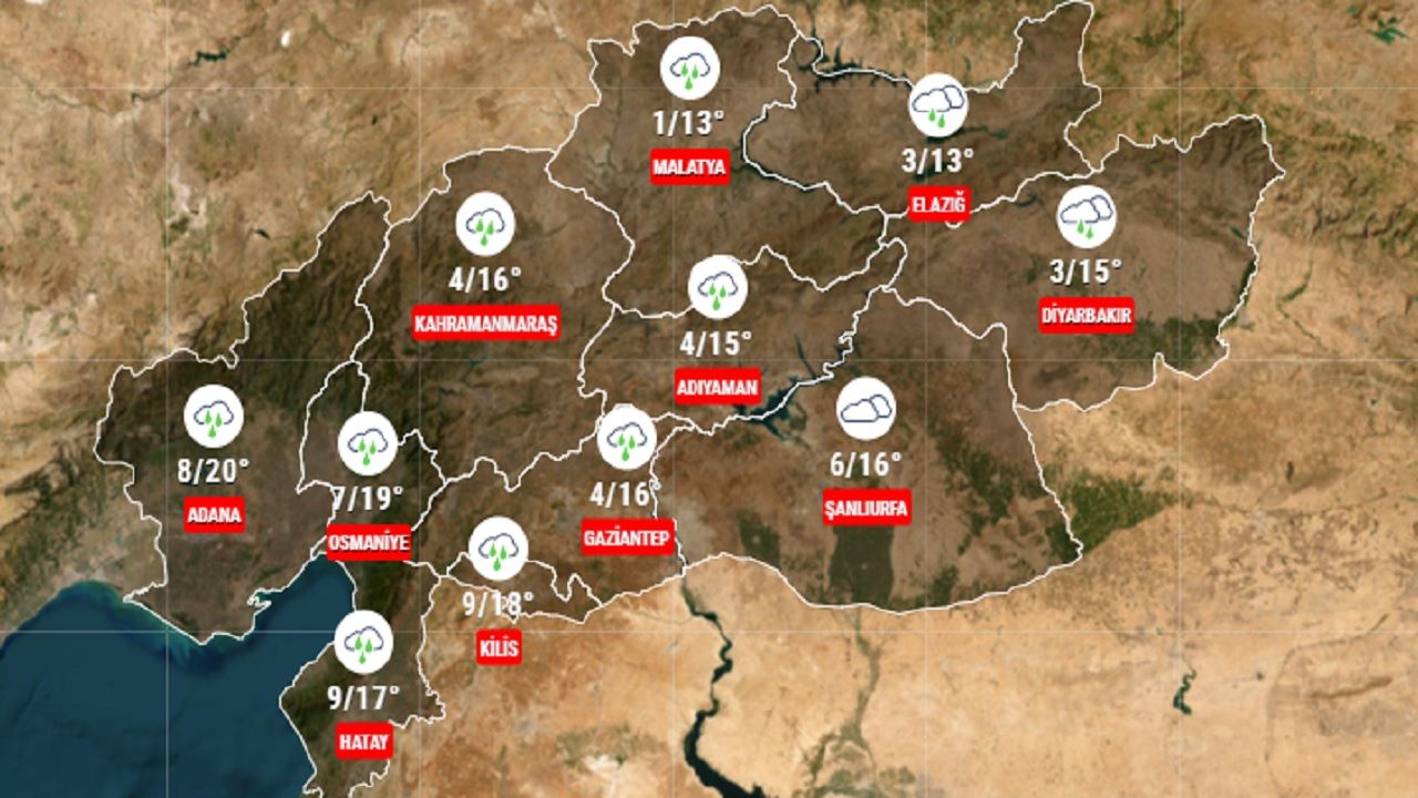 7 Mart 2024 deprem bölgesi hava durumu | İşte 11 ilde hava durumu... 1