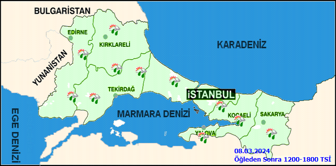 Meteorolojiden İstanbul için kuvvetli yağış uyarısı! 3