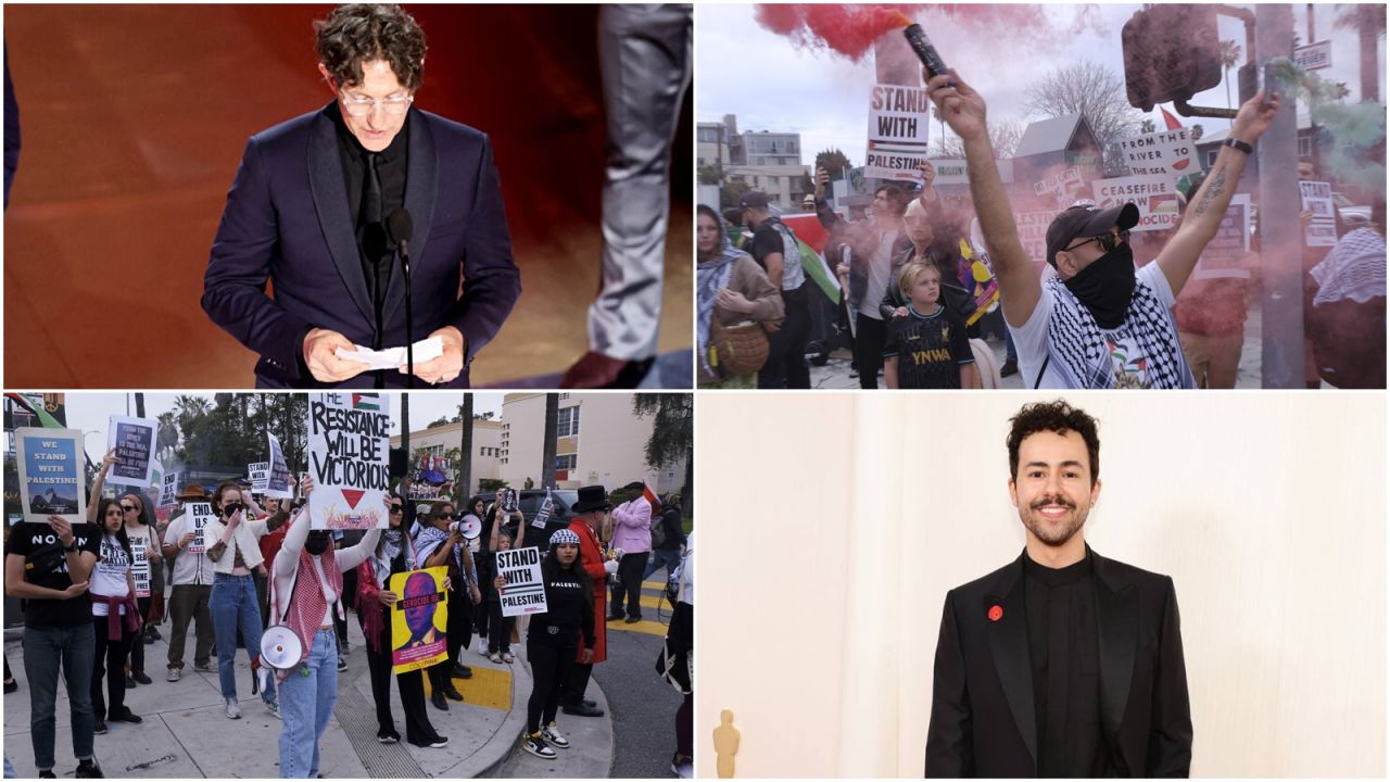 96. Oscar ödüllerine Gazze çağrısı damga vurdu! Hollywood yıldızlarından İsrail'in yaptığı katliama tepki: Çocukları öldürmeyi bırakın 1