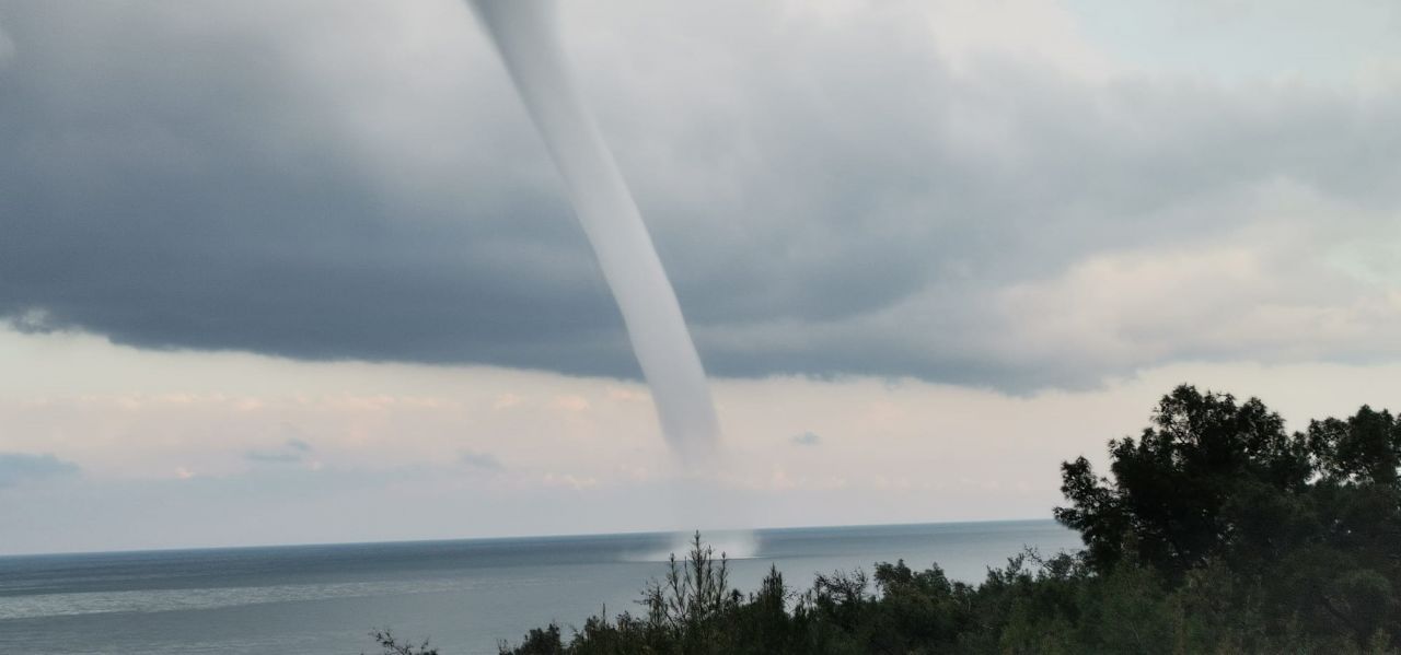 Antalya'da hortum! İşte o anlar... 3