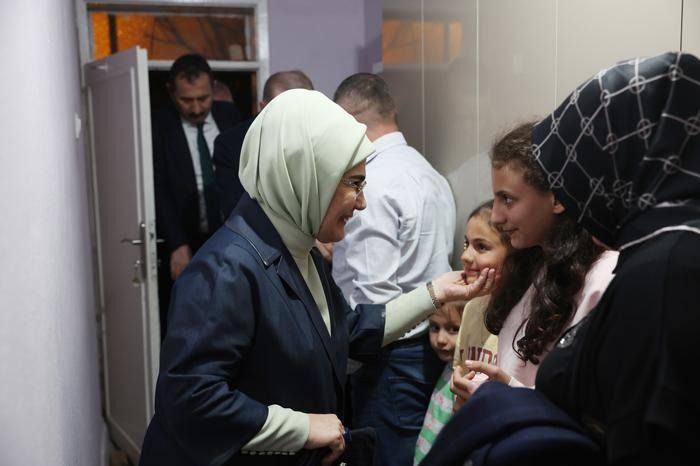 Başkan Erdoğan'dan Taş ailesine ziyaret: İftarda konuk oldu 2