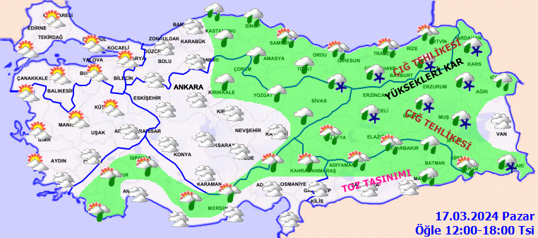 Meteoroloji'den karla karışık yağmur uyarısı! Bu illerde yaşayanlar dikkat... 5