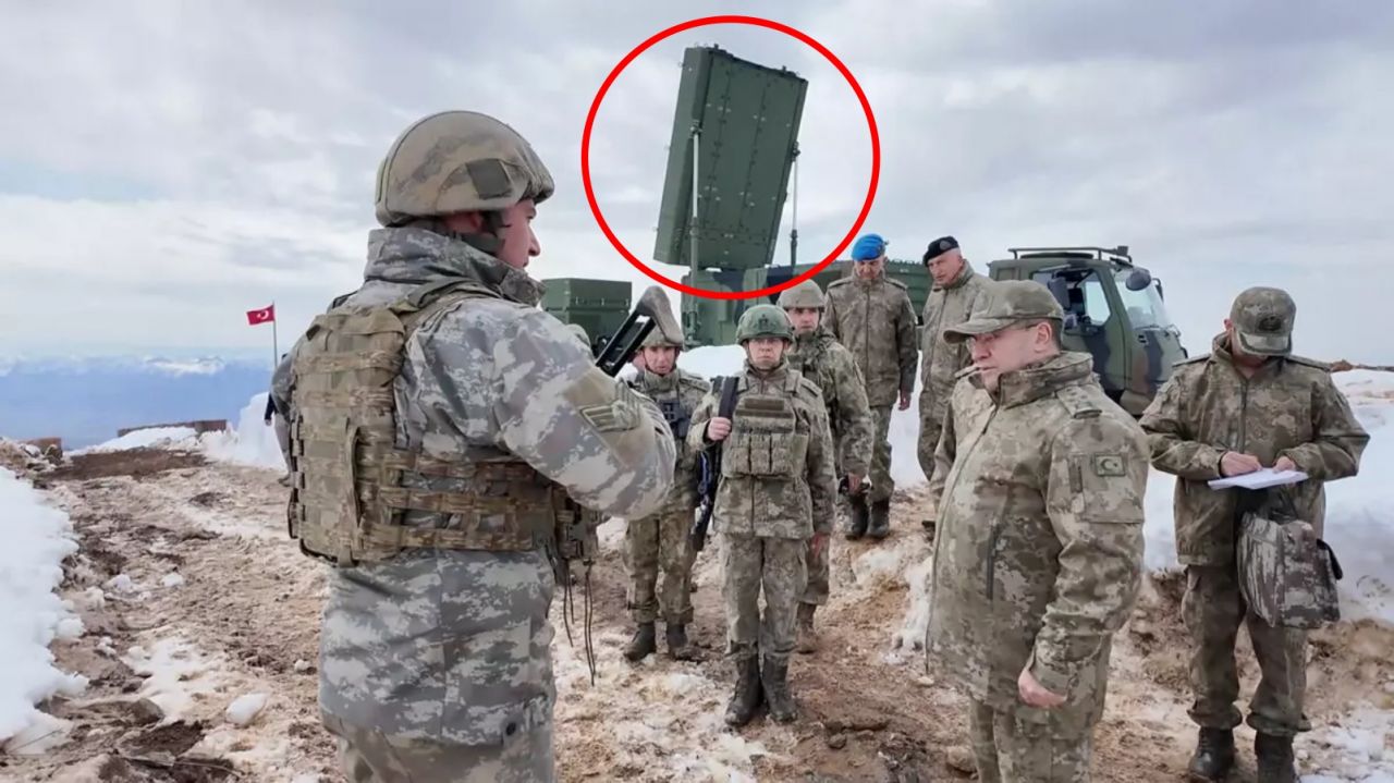 SURALP Silah Tespit Radarı sınırın sıfır noktasında ortaya çıktı! Pençe Harekatı'na güç katacak 1