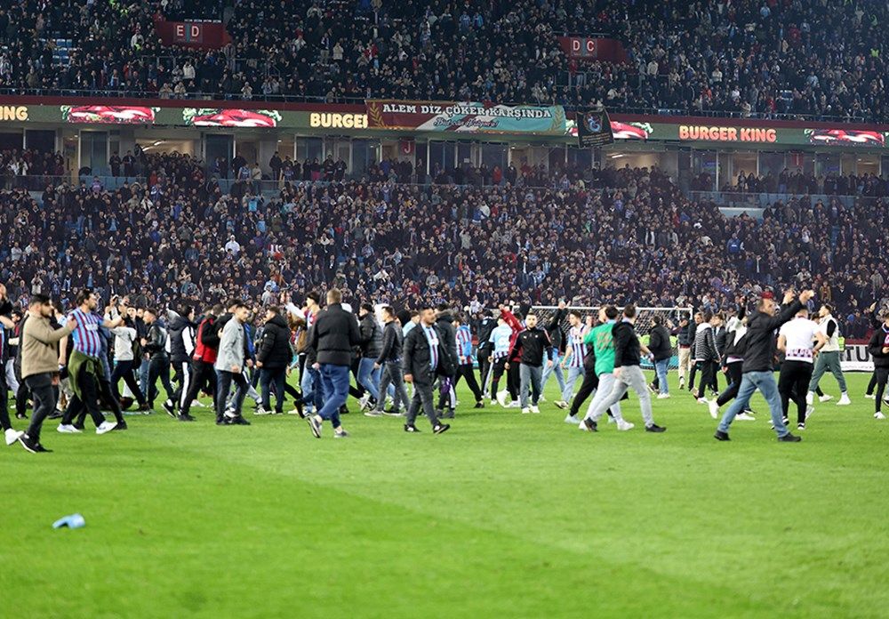 Trabzon'da çarşı pazar karıştı, kıyamet koptu! İşte kare kare o anlar... 33