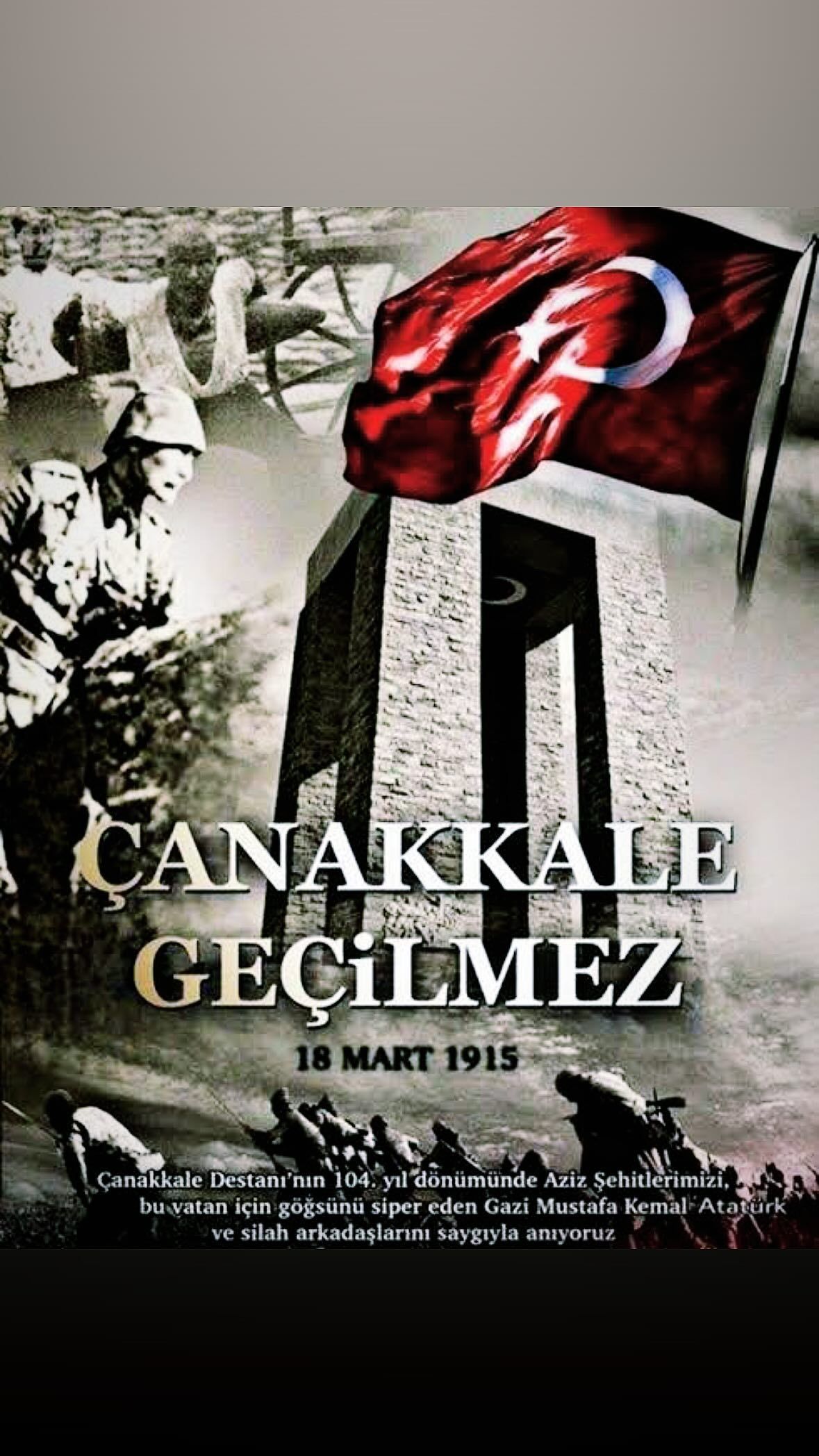 Ünlülerden 18 Mart Çanakkale Deniz Zaferi'nin 109. yıl dönümünde peş peşe paylaşım! 9