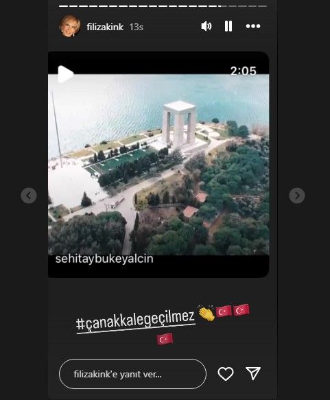 Ünlülerden 18 Mart Çanakkale Deniz Zaferi'nin 109. yıl dönümünde peş peşe paylaşım! 8