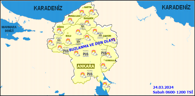 Meteorolojiden Ankara için zirai don uyarısı! 2