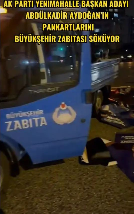 Mansur Yavaş'tan yeni skandal: AK Parti adayı Abdülkadir Aydoğan’ın afişlerini toplattı! 3