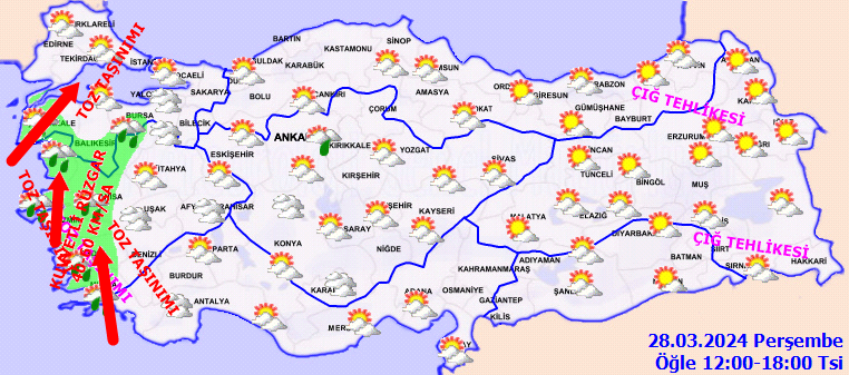 Meteorolojiden Ege Denizi için fırtına uyarısı! 3