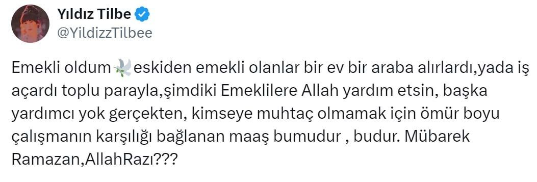 Yıldız Tilbe emekli oldu! Alacağı maaş ünlü sanatçıyı isyan ettirdi 5