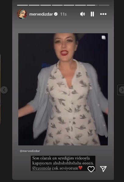 Merve Dizdar yakın arkadaşı Ezgi Mola'nın doğum gününü o karelerle kutladı 12