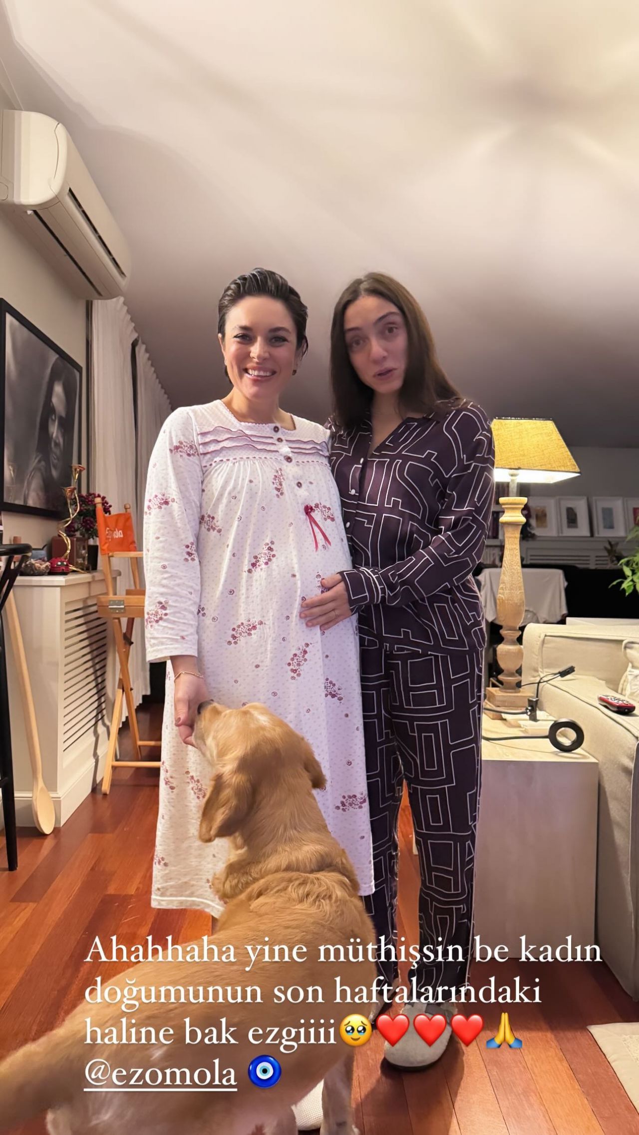 Merve Dizdar yakın arkadaşı Ezgi Mola'nın doğum gününü o karelerle kutladı 8