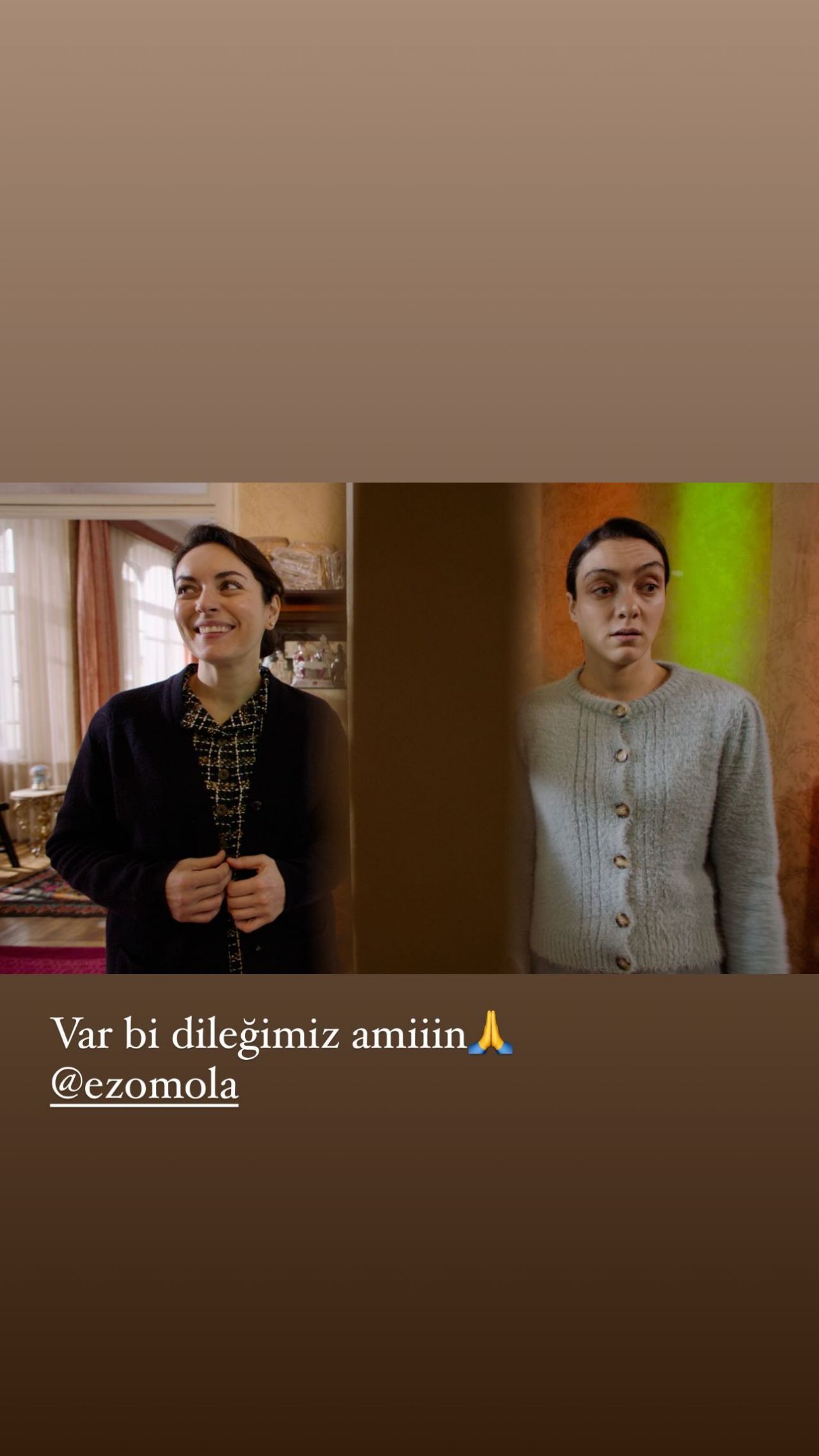 Merve Dizdar yakın arkadaşı Ezgi Mola'nın doğum gününü o karelerle kutladı 11