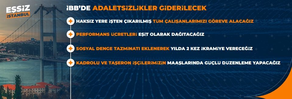 Cumhur İttifakı İBB Başkan Adayı Murat Kurum İstanbul için "Acil Eylem Planı"nı açıkladı 50