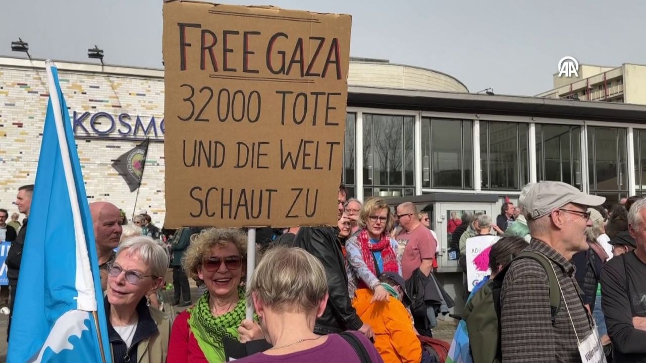 Avrupa Gazze için ayakta! Almanya- Fransa- Hollanda... Sokaklarda 'derhal ateşkes' çağrısı 11