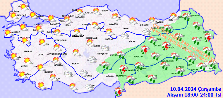 Meteoroloji'den bayram için yağış uyarısı! Bu illerde yaşayanlar dikkat! İşte 10, 11, 12 Nisan hava durumu... 5