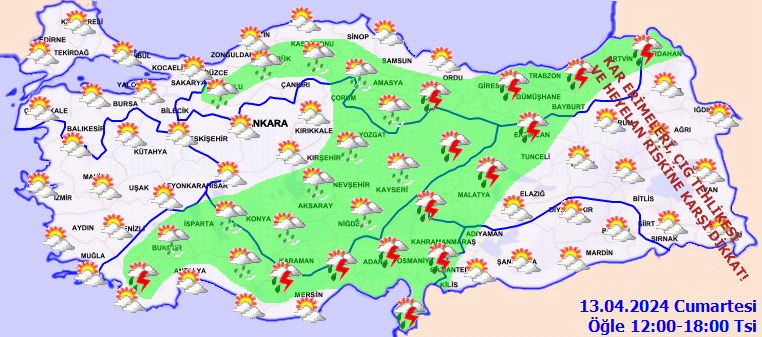 Meteorolojiden 5 bölge için sağanak yağış uyarısı! 3