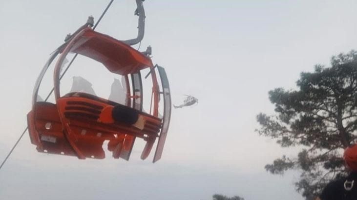 Antalya'da teleferikte 22 saat mahsur kalan depremzede konuştu 2