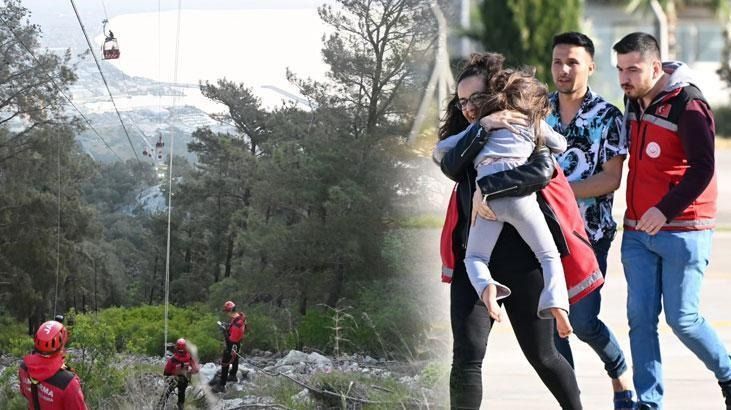 Antalya'da teleferikte 22 saat mahsur kalan depremzede konuştu 4