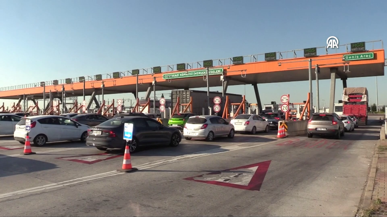 Osmangazi Köprüsü'nden yüz binlerce araç geçti! 3