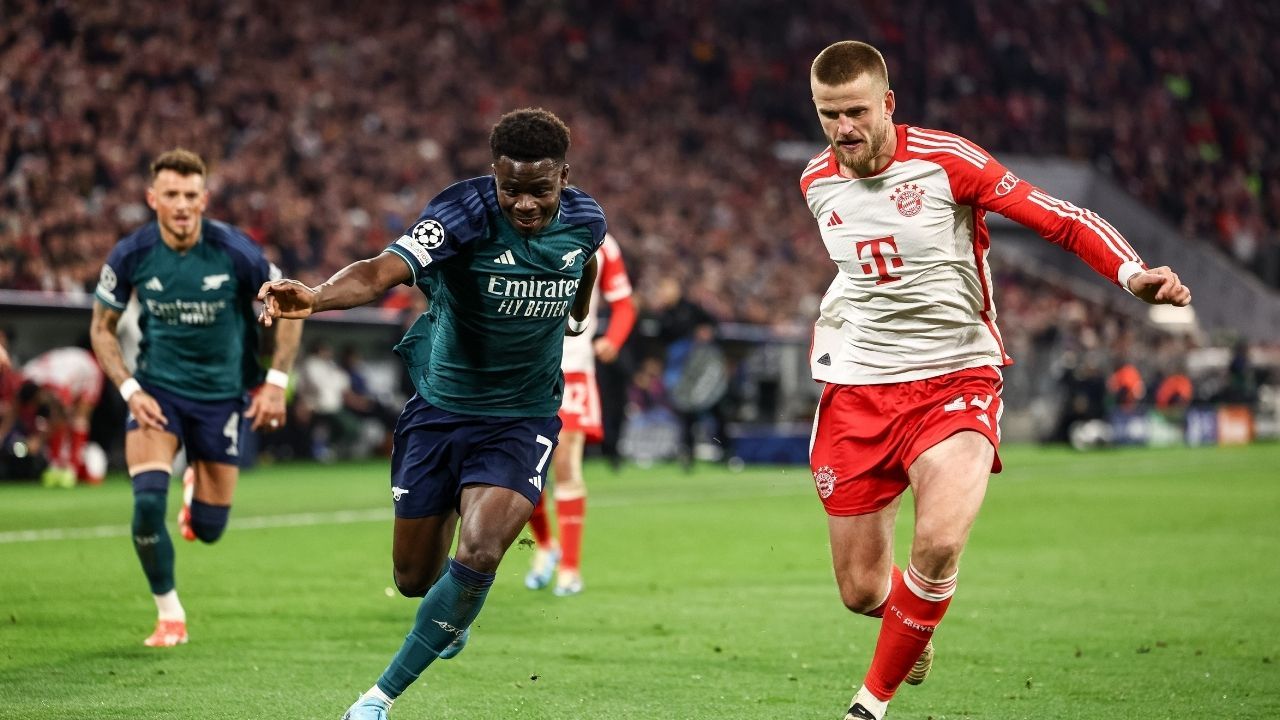 Şampiyonlar Ligi yarı finaline adını Bayern Münih yazdırdı! Bayern Münih: 1 Arsenal :0 4