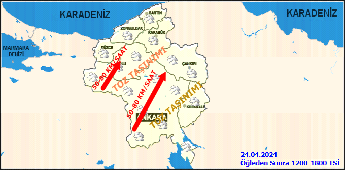 Meteorolojiden Ankara için fırtına uyarısı! 3