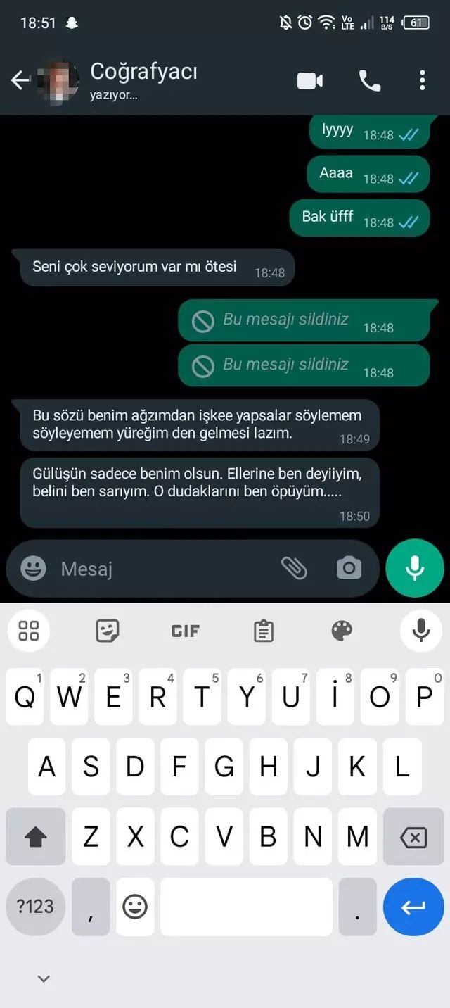 Konya'da öğretmenden öğrencisine cinsel istismar skandalı! "Karıcığım olmalısın, dudaklarını öpeyim" mesajları ifşa oldu! 3