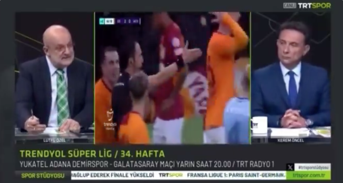 TRT Spor yorumcusundan olay yaratan yorum! “Rakip Fenerbahçe olsaydı engel olmaya çalışırlardı ama…” Sosyal medyada Galatasaraylıları isyan ettirdi 2