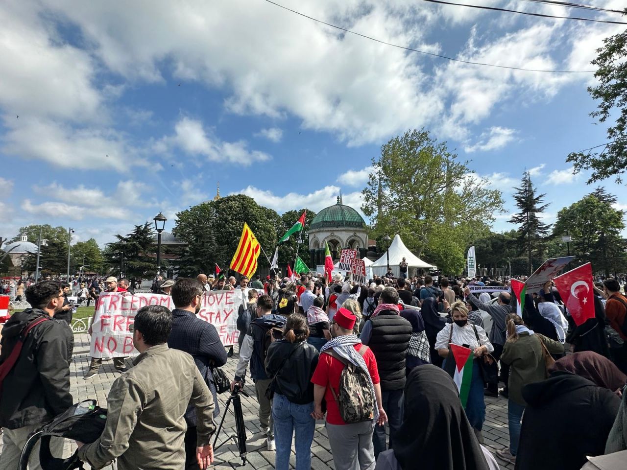 Tuzla’dan Gazze'ye gitmeye çıkmaya hazırlanan Özgürlük Filosu’na engel 5