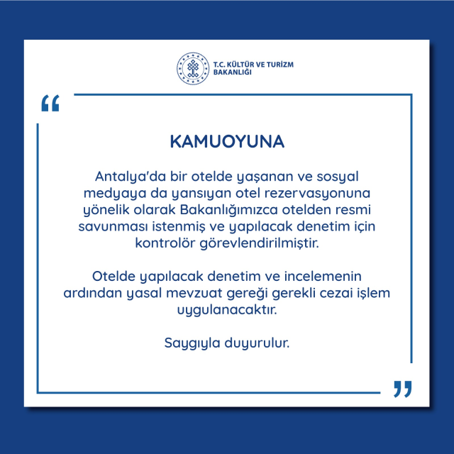 Antalya'daki lüks otelde milliyet farkı ücreti skandalı! Sosyal medyada büyük tepki çekti! Bakanlık harekete geçti... 3