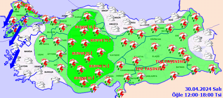 Meteorolojiden 14 il için kuvvetli yağış uyarısı! 3