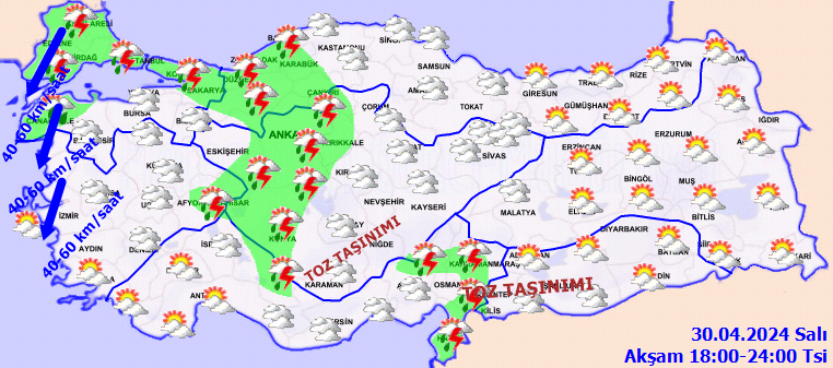 Meteorolojiden 14 il için kuvvetli yağış uyarısı! 4