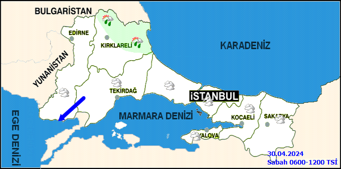 İstanbul için yağmur ve fırtına uyarısı! 2