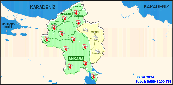 Meteorolojiden Ankara için kuvvetli yağış uyarısı! 2