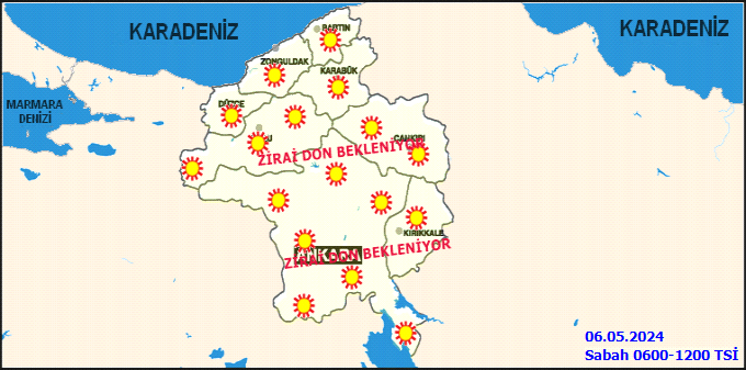 Meteorolojiden Ankara için zirai don uyarısı! 2